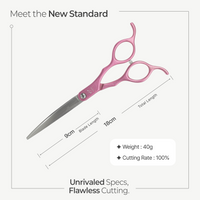 Harzly Long-Handle Lightweight Curved Shears 6.7"