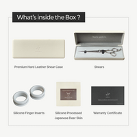 Harzly Long-Handle Lightweight Curved Shears 6.7"